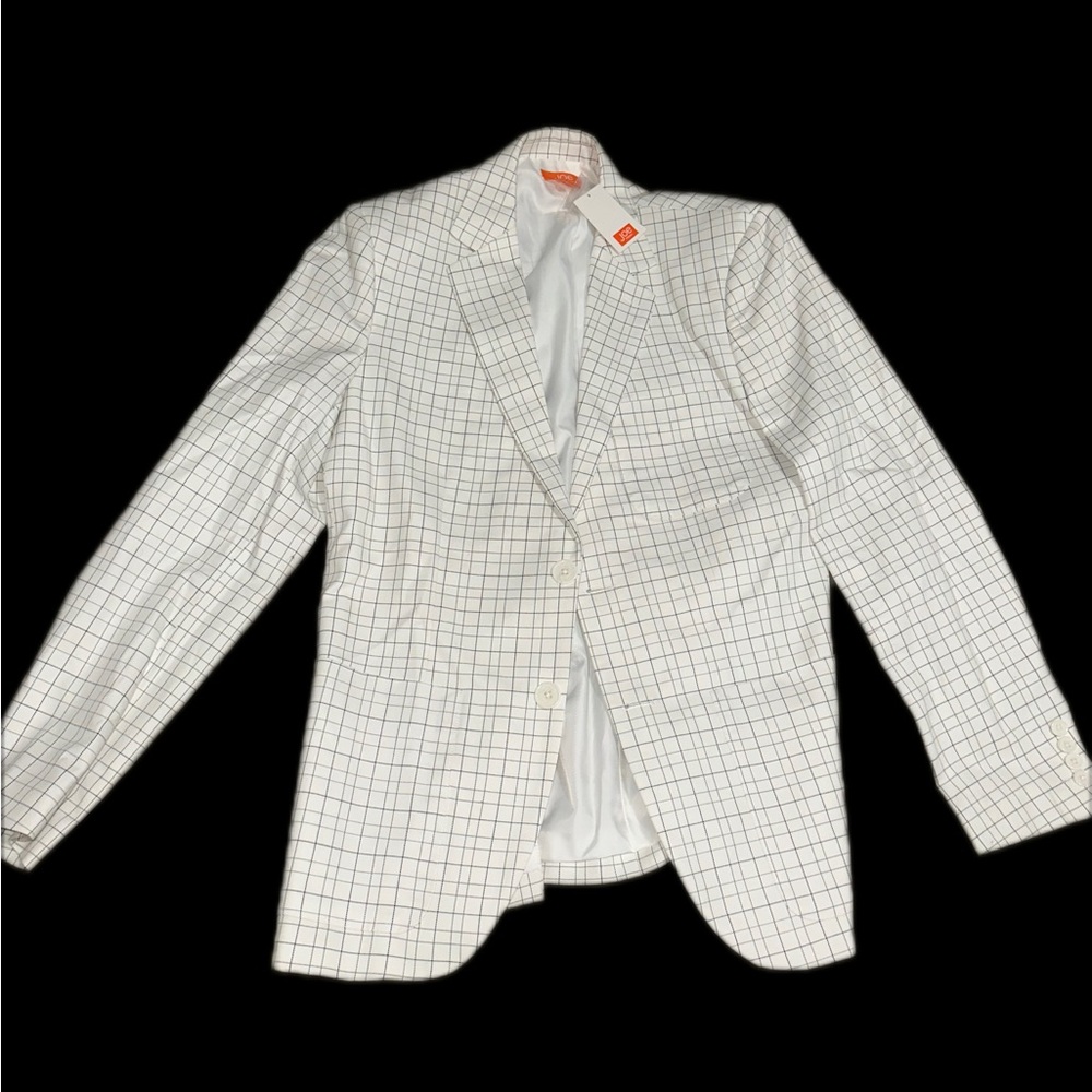 Joe Fresh - White Pine stripe Blazer (NEW)